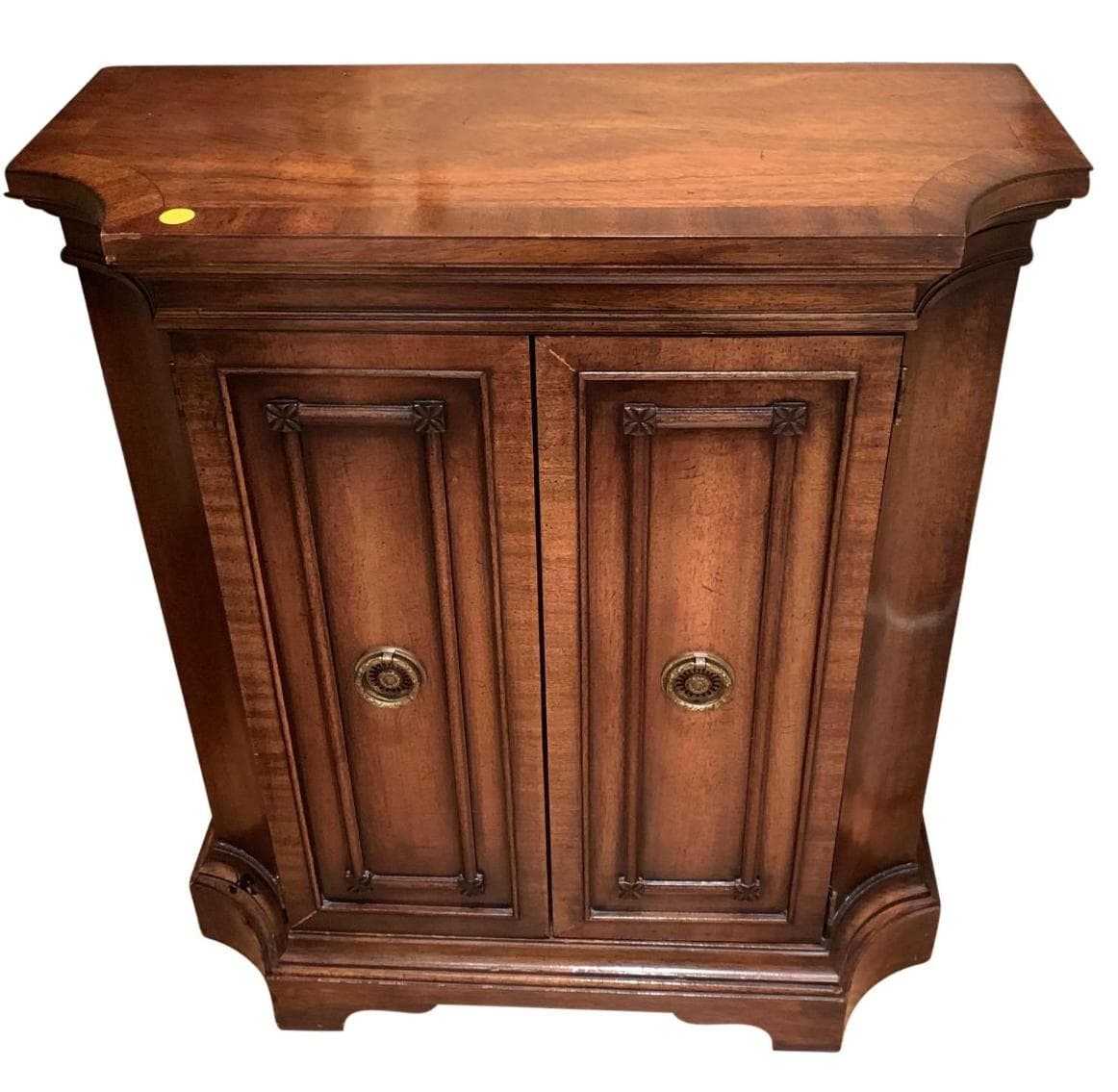 Beveled Cabinet with two doors, archived catalog photograph