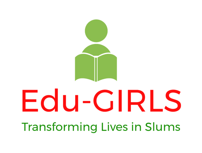 Edu-Girls logo — Transforming Lives in Slums