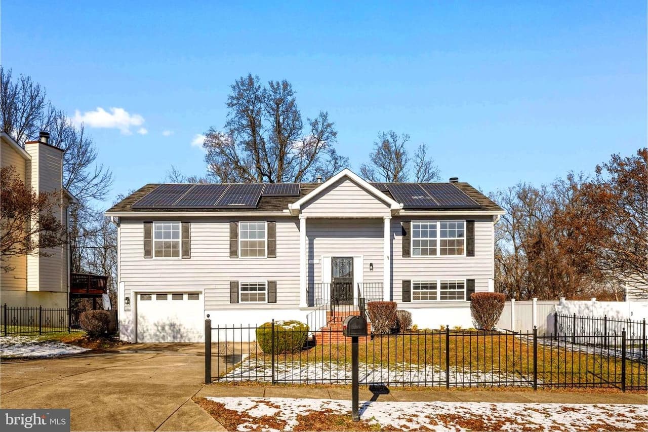 Front of the split-foyer home at 5008 Boydell Avenue in Oxon Hill, Maryland