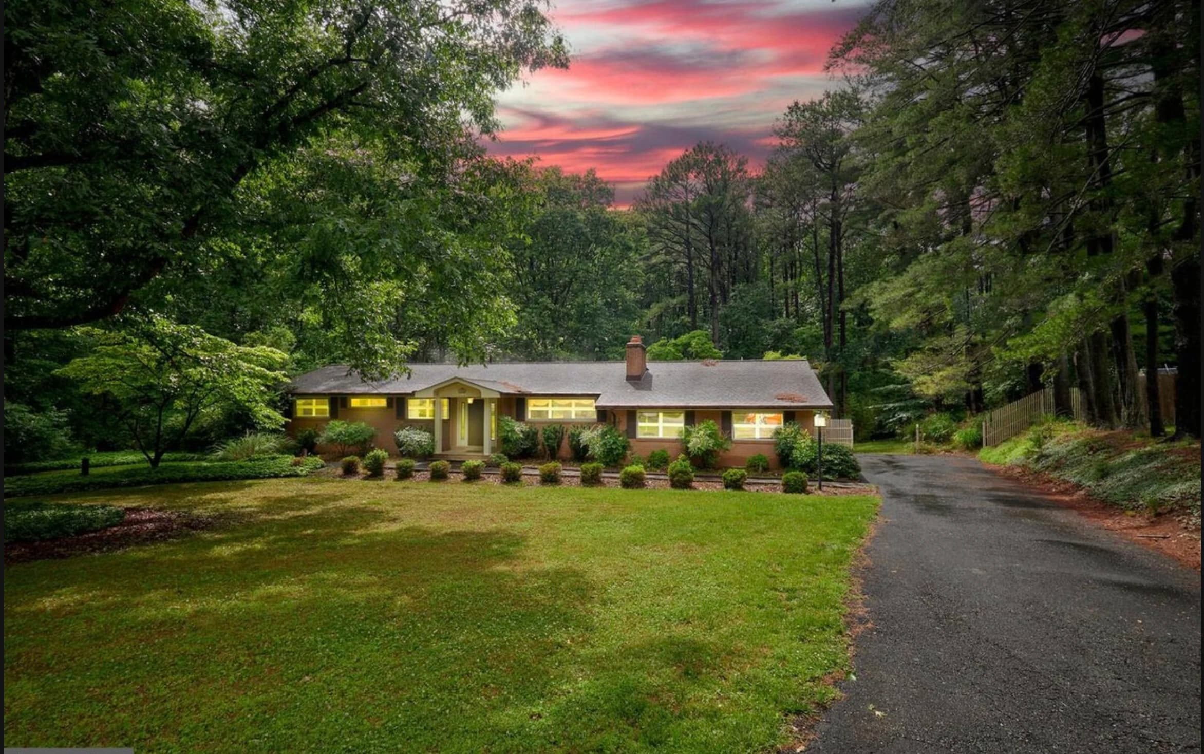 Exterior of the Potomac, Maryland residence featured in this case study