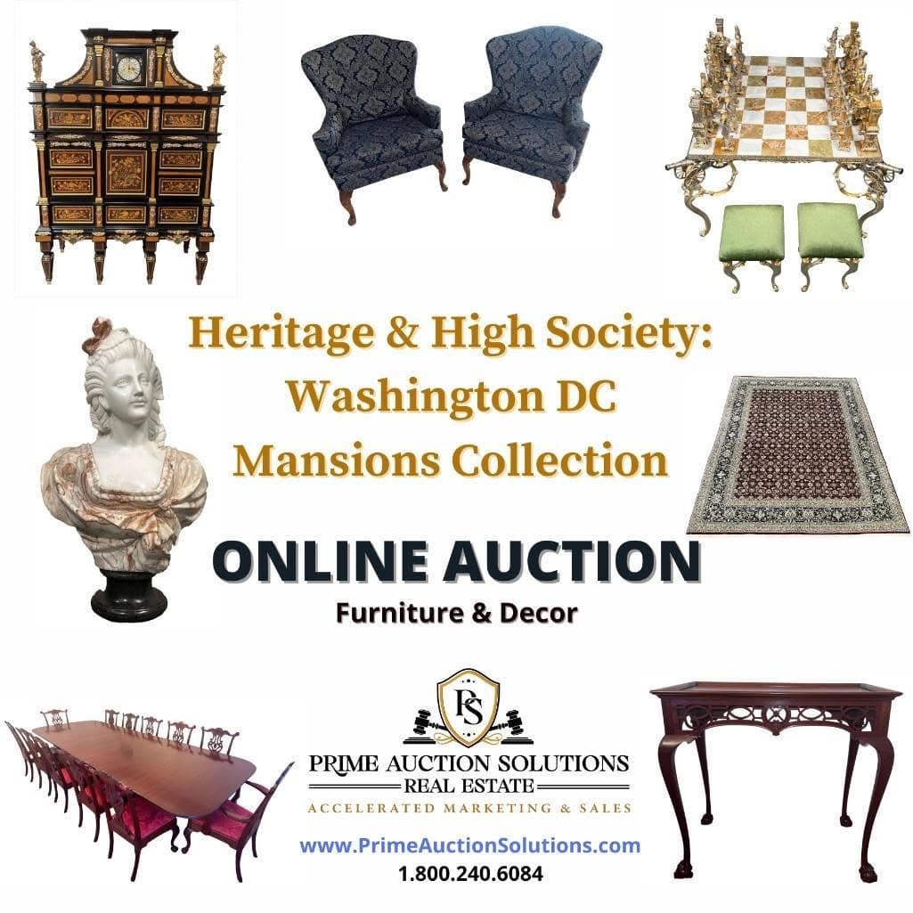 Prime Heritage and High Society mansion collection campaign artwork